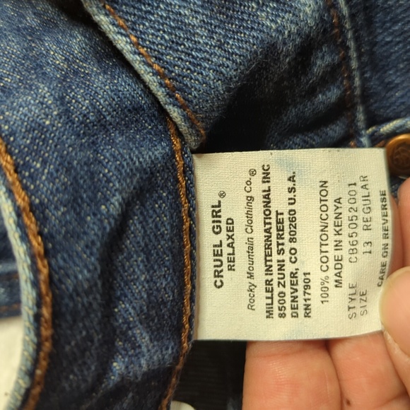 🎉HP🎉 NWOT Cruel Girl Jeans - Picture 4 of 4